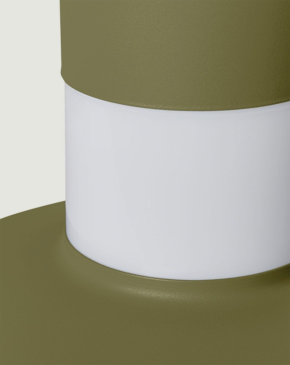 CAPONIO A Plafonnier vert olive