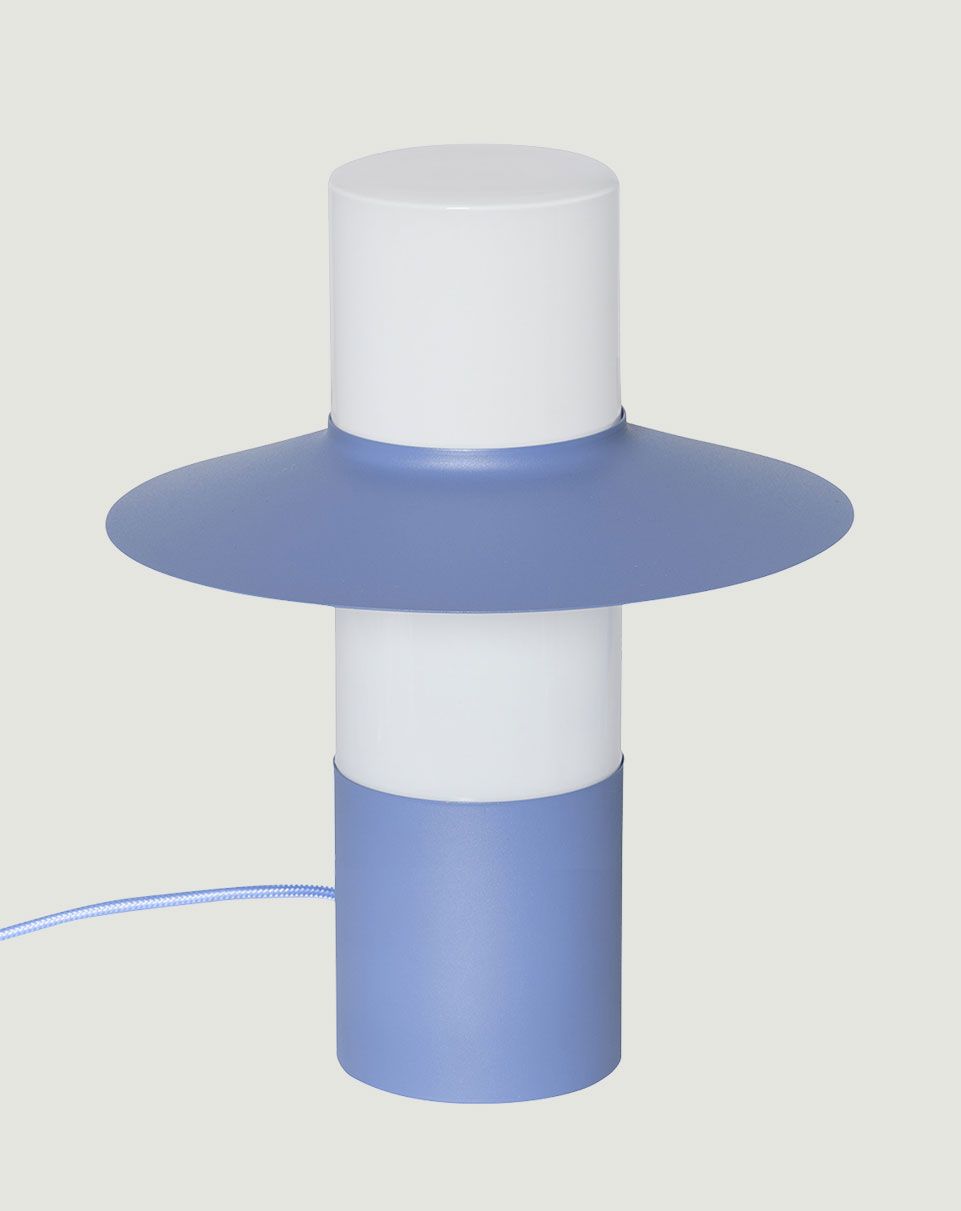 CAPONIO ST lampe de table bleue
