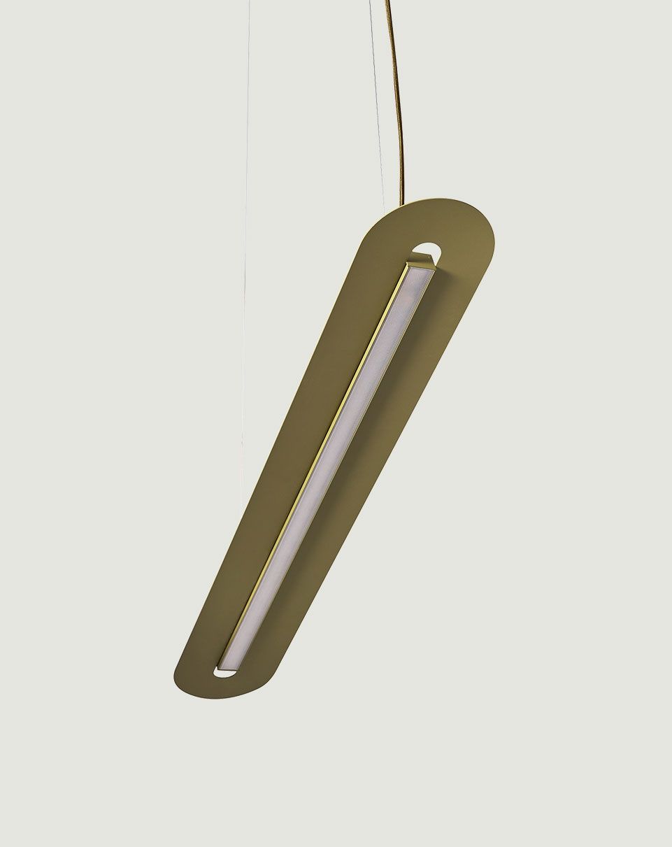 SENKEI B suspension au plafond vert olive
