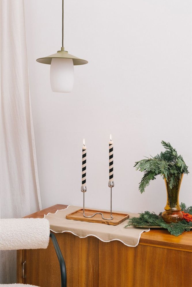 JINGU A Suspension de plafond vert olive