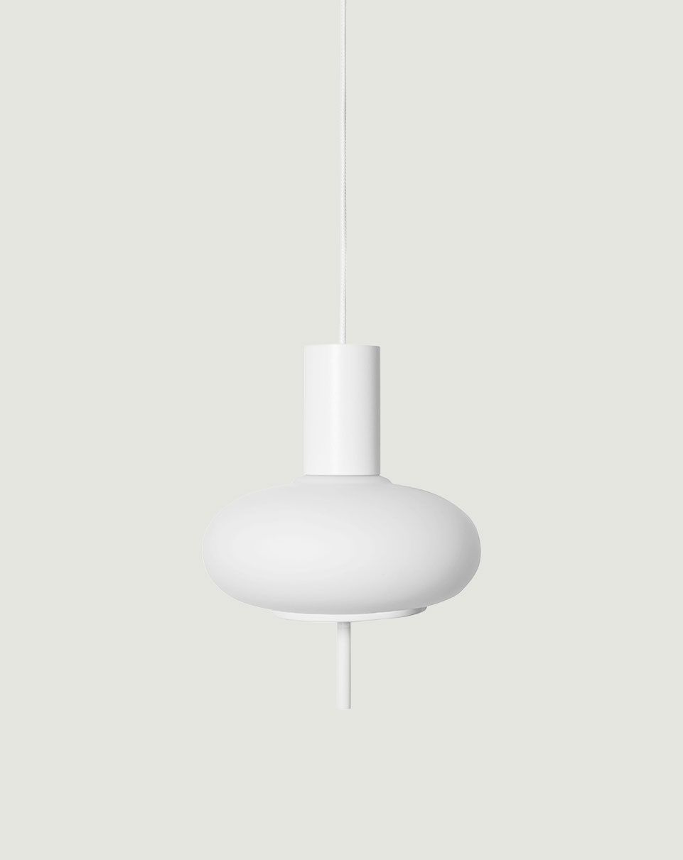 TORNI Lampe suspendue de plafond blanche