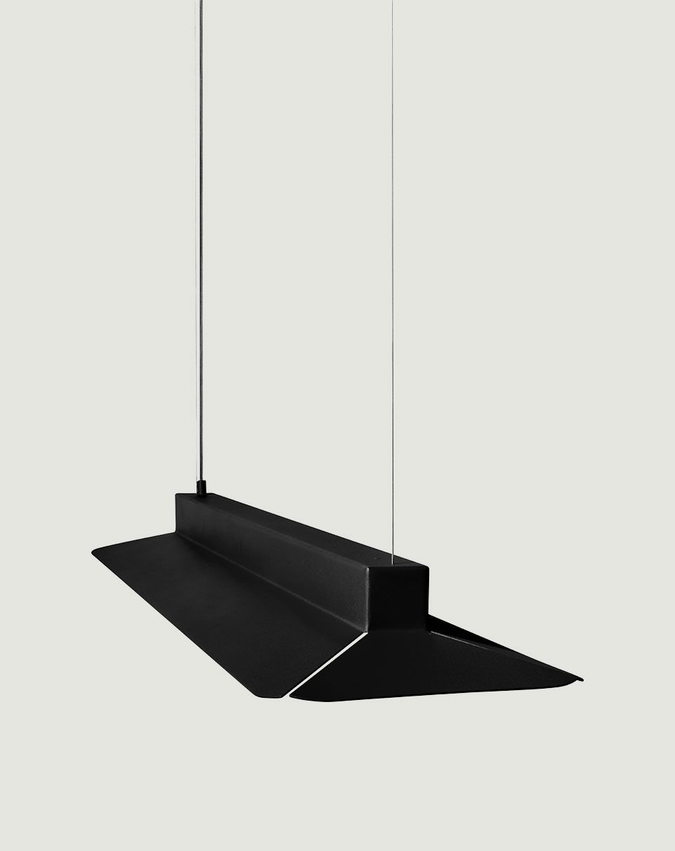 YOTTSU A Lampe suspendue noire