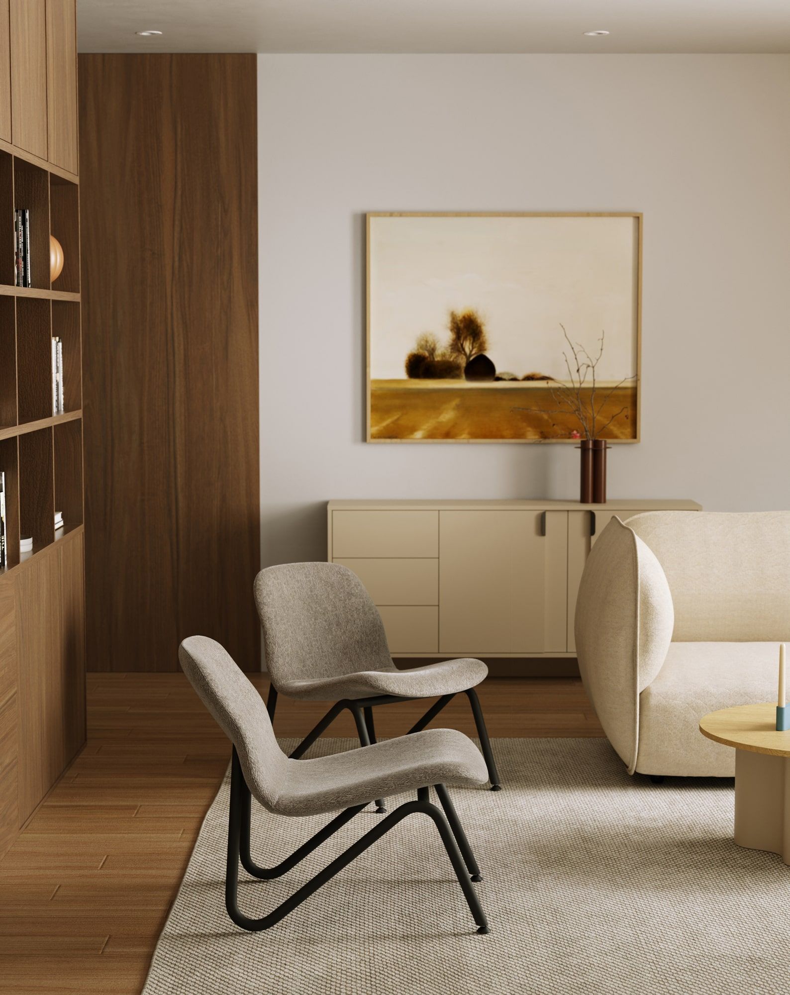 Fauteuil LORS
Couleur du cadre : noir
Rembourrage : Terra 01
                            