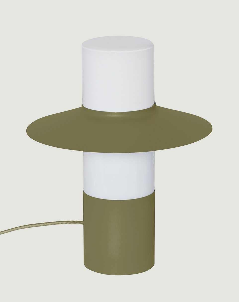 CAPONIO ST lampe de table vert olive