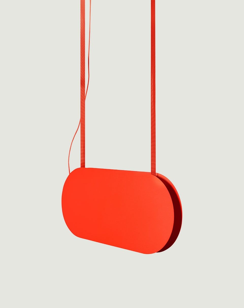 MALUMI A Suspension rouge-orange