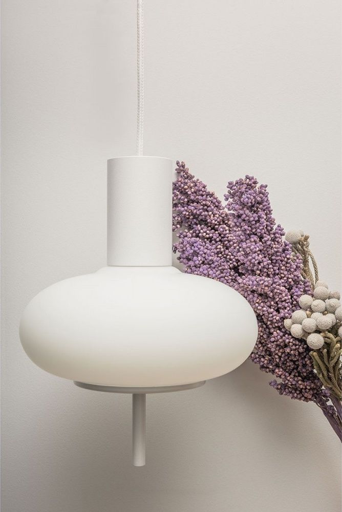 TORNI Lampe suspendue de plafond blanche