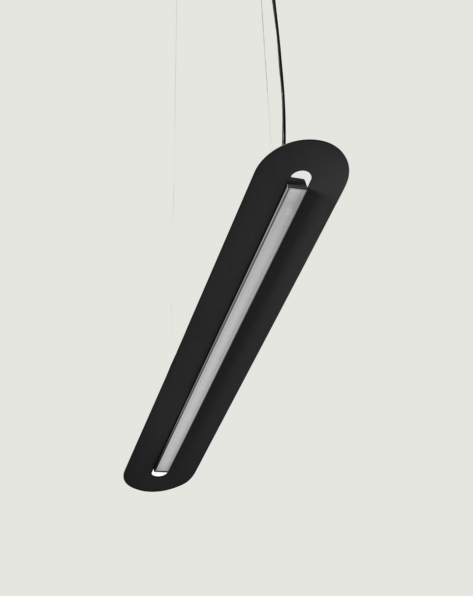 SENKEI A Lampe suspendue noire