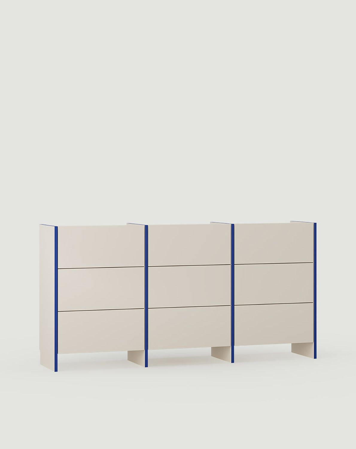 Commode ASKA ASK07
Couleur : Beige Champagne
Placage : Bleu cobalt