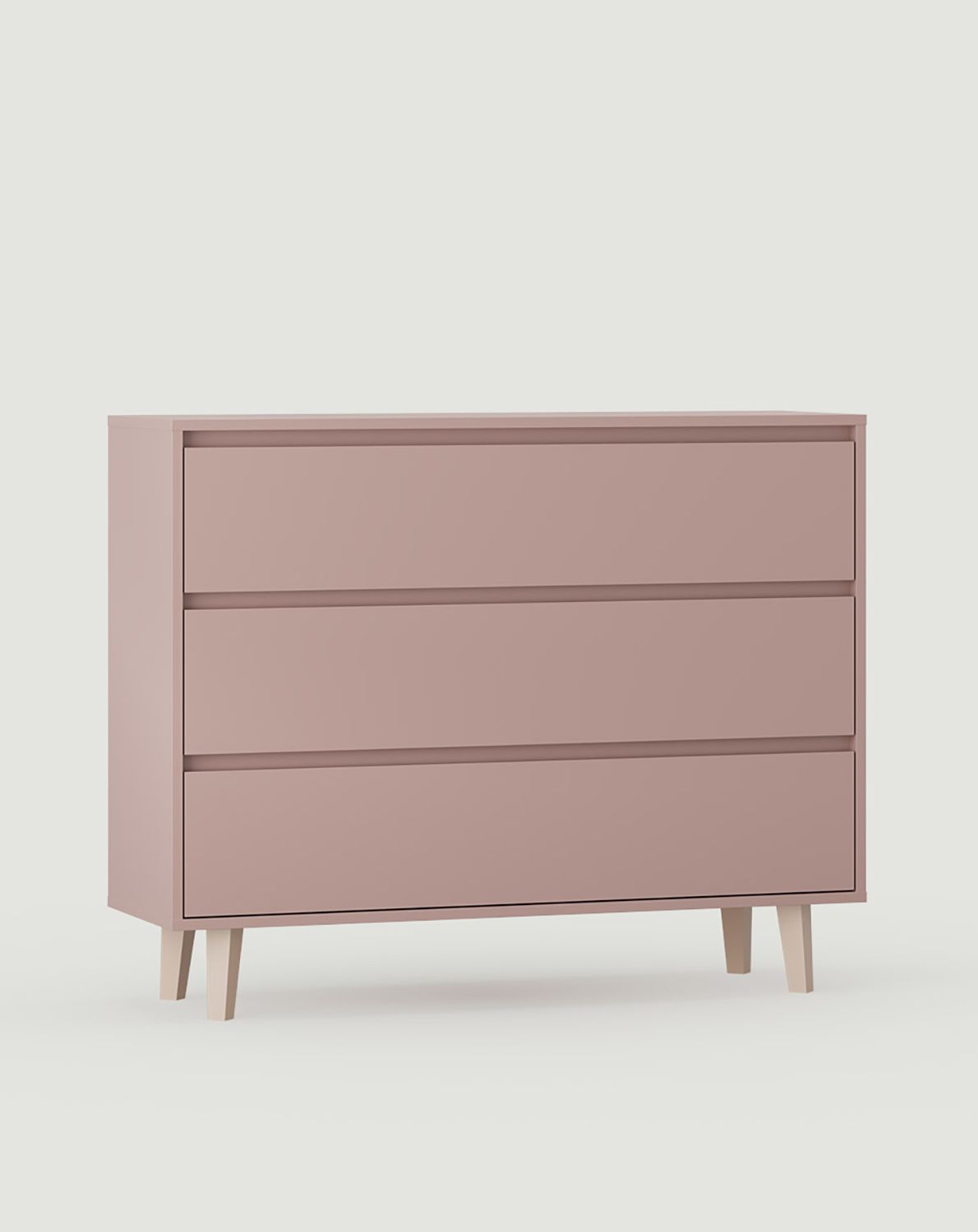 Fenris KIDS FKK1K Commode fermée avec tiroirs sur pieds