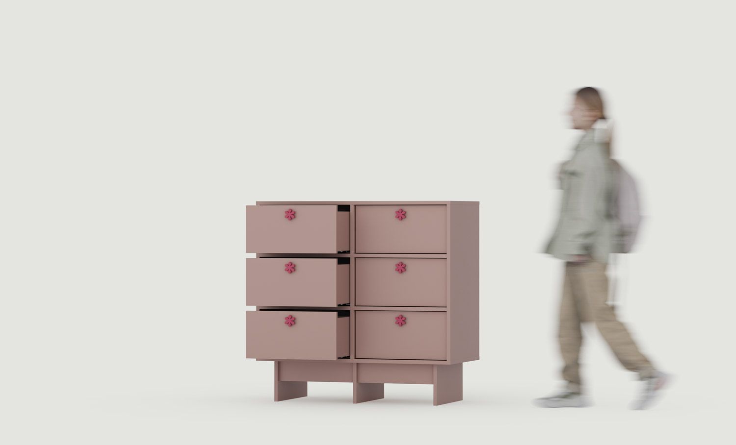 KABE KIDS KK02K commode en style JAPANDI