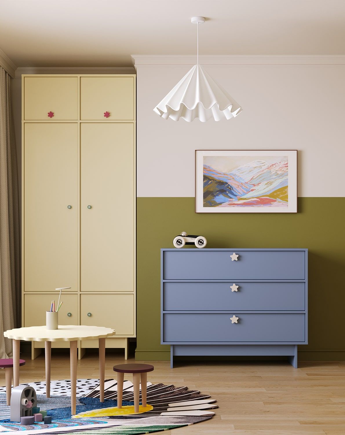 KABE KIDS KK03K commode en style JAPANI