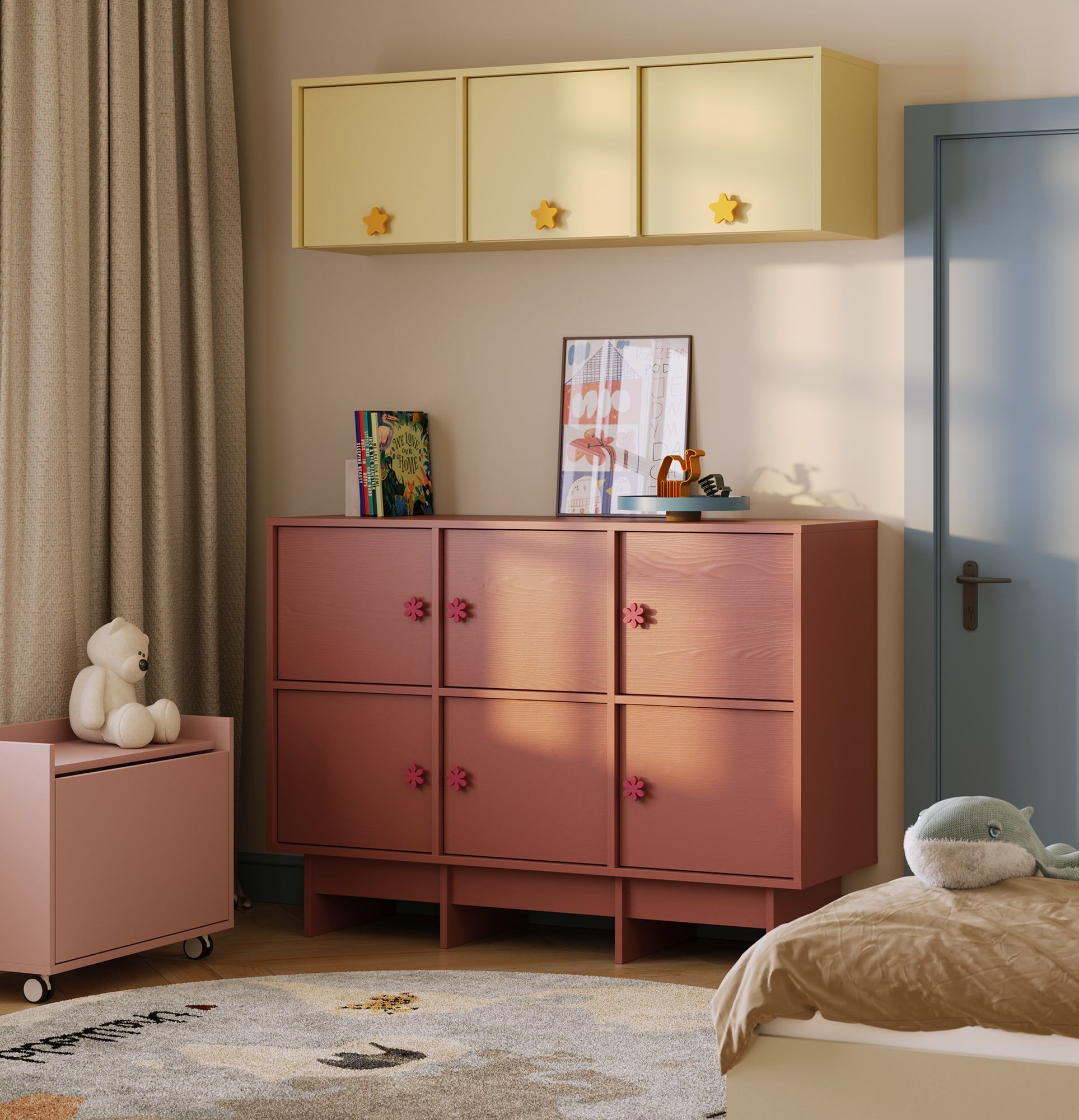 KABE KIDS KK04K commode en style JAPANI