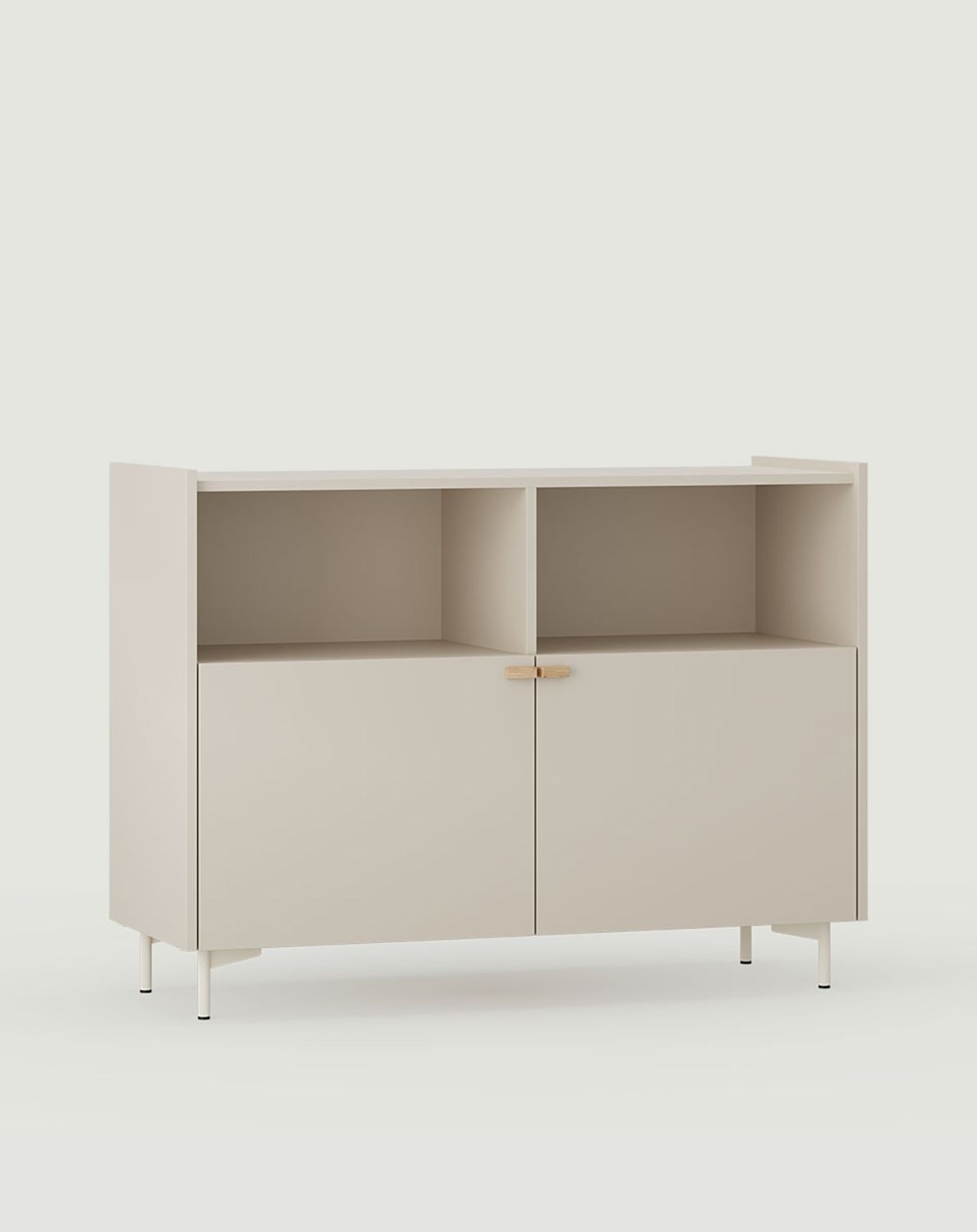 Commode SKRA SKR30
Couleur : Cachemire enveloppant
Pied : Milky Way
Poignée : Oak Wedge
