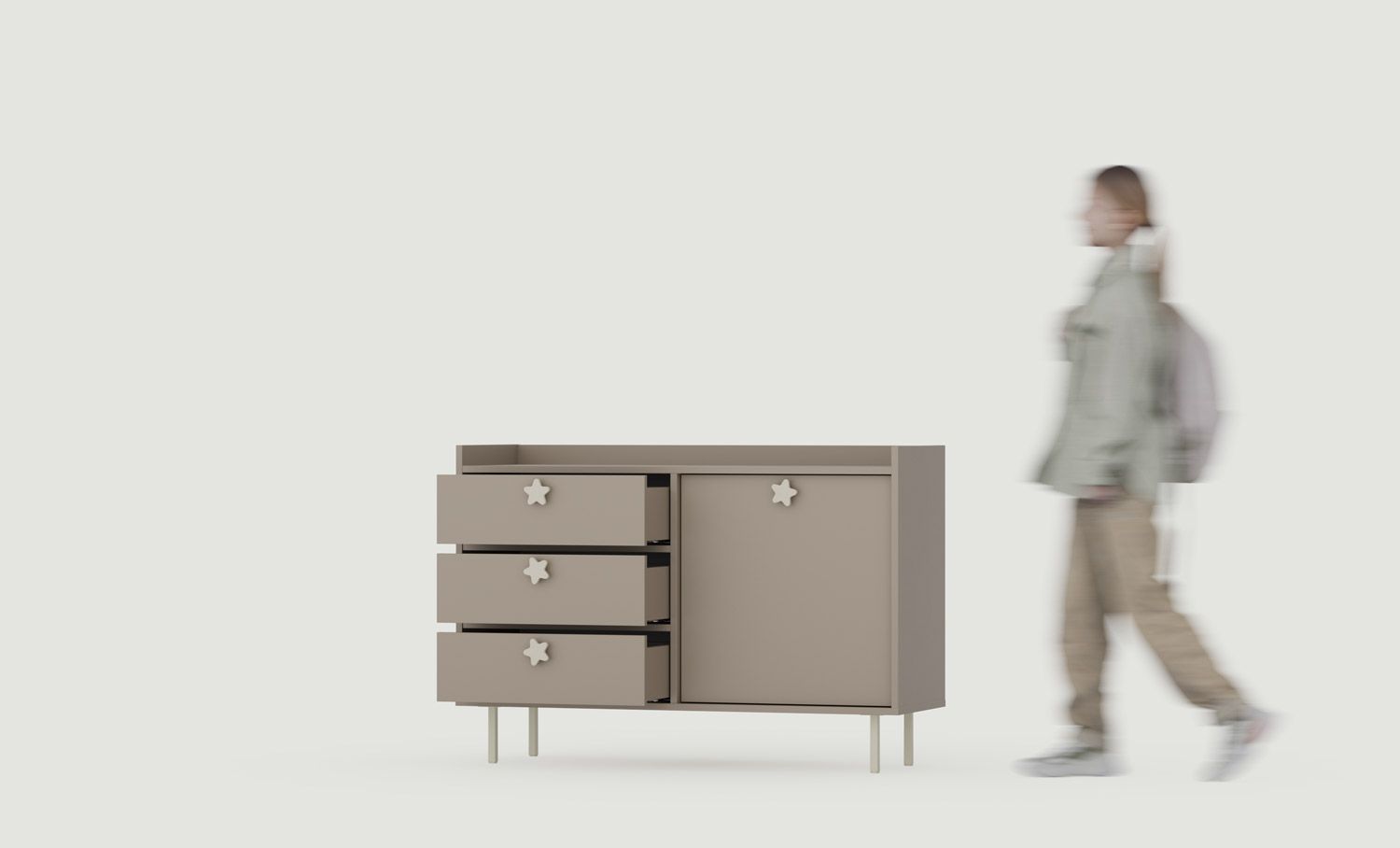 RTV SIGI KIDS commode KS2TV3SK