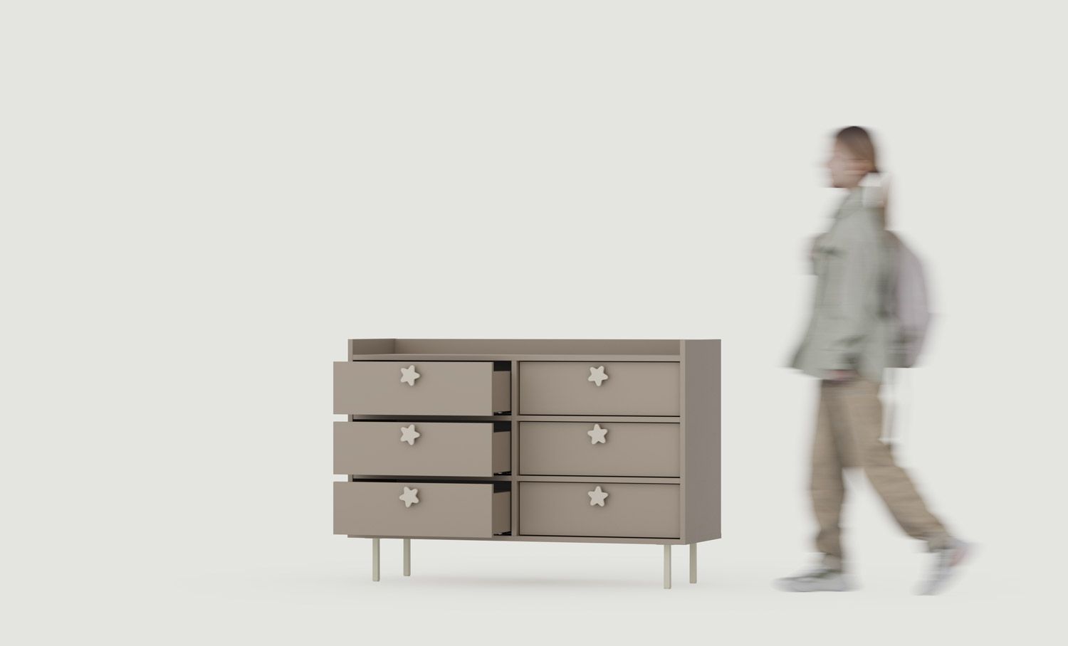 SIGI KIDS RTV cabinet KS2TV6SK