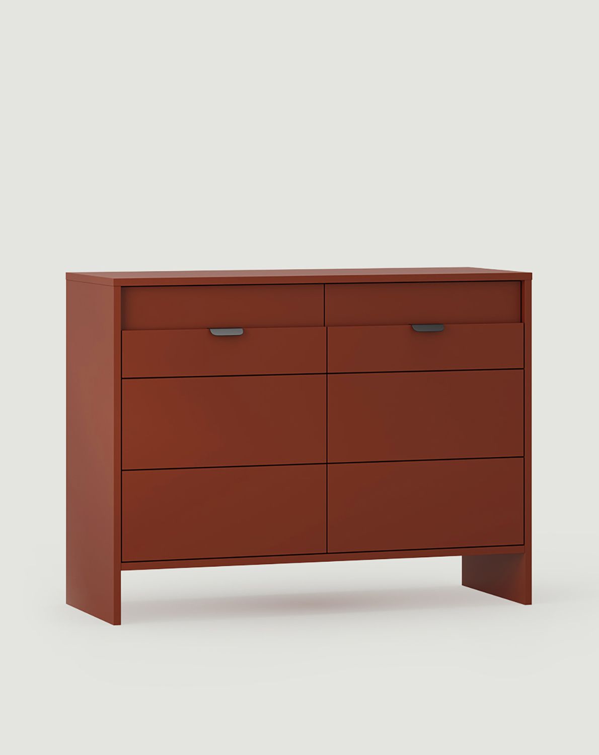 Commode à six tiroirs LAYERS LAY12
Coloris : Terre cuite flamboyante
Couleur de la façade : Terracotta flamboyant
Poignée : LAYERS 110 Onyx noir
                                                        
                            