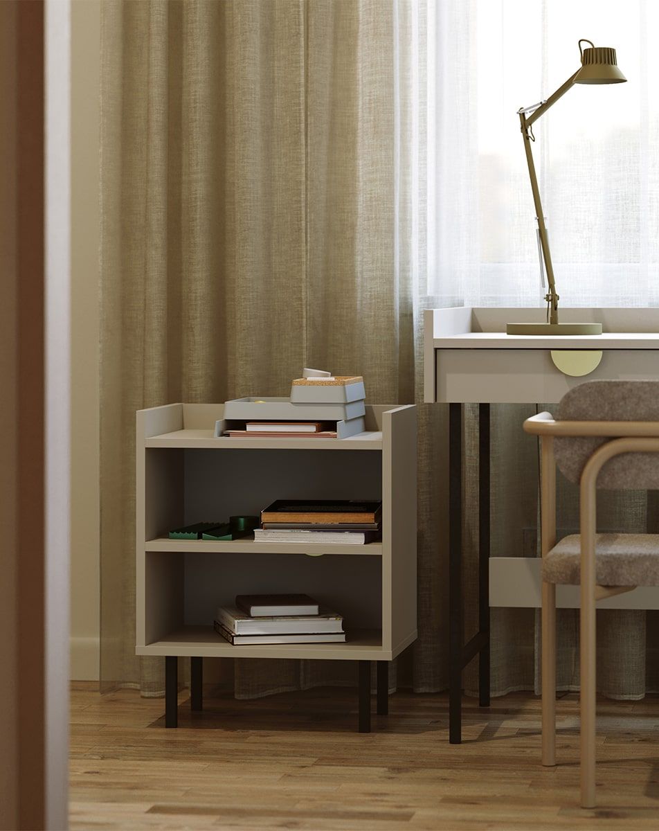 SIGI caisson de bureau SKPRO1
Couleur : cachemire laineux
Pied : Noir