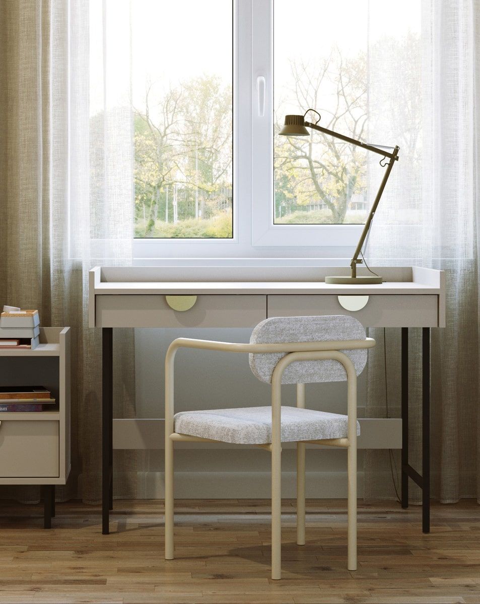 Chaise LUV avec accoudoir