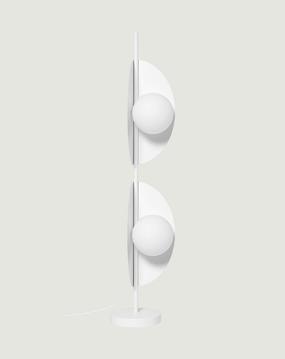 SALLO F lampadaire blanc