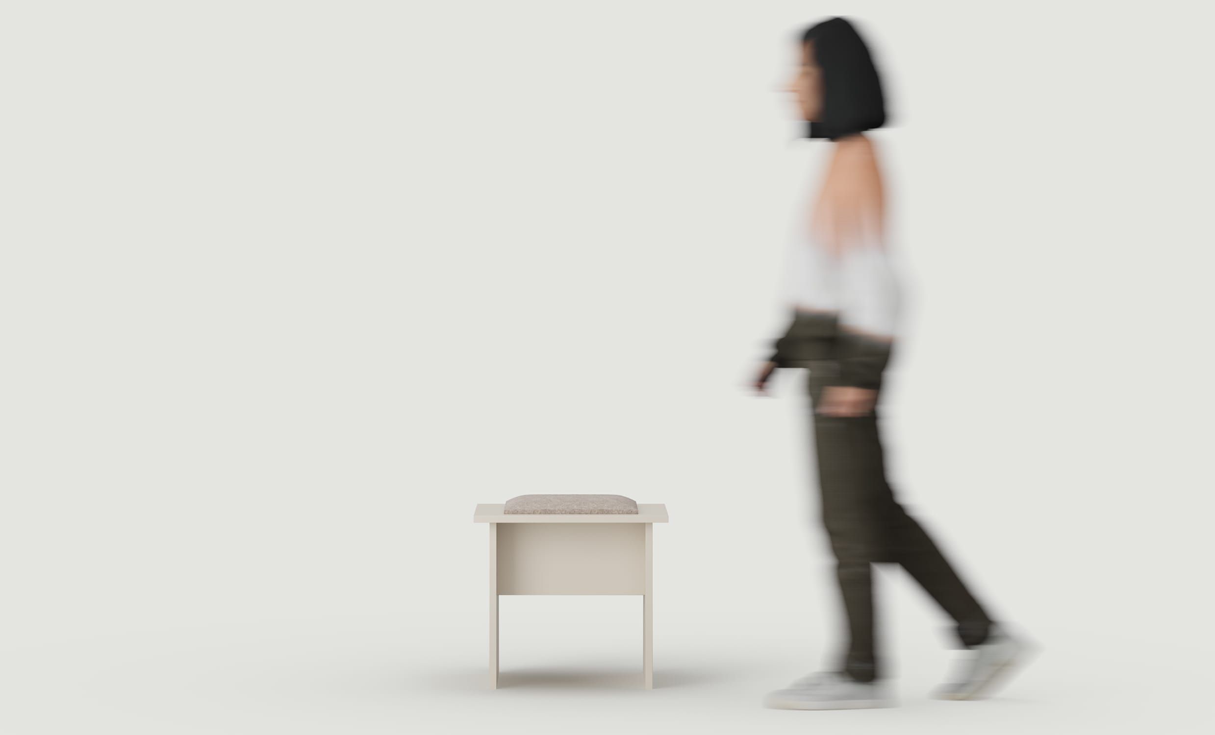 Banc KABE LK01 en style JAPANI
Couleur : Cachemire enveloppant
Couleur du revêtement : Terra 05