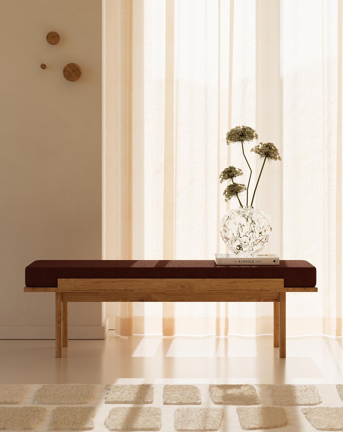 Banc SKRA SKR86
Structure : Chêne huilé
Rembourrage : Ando 02