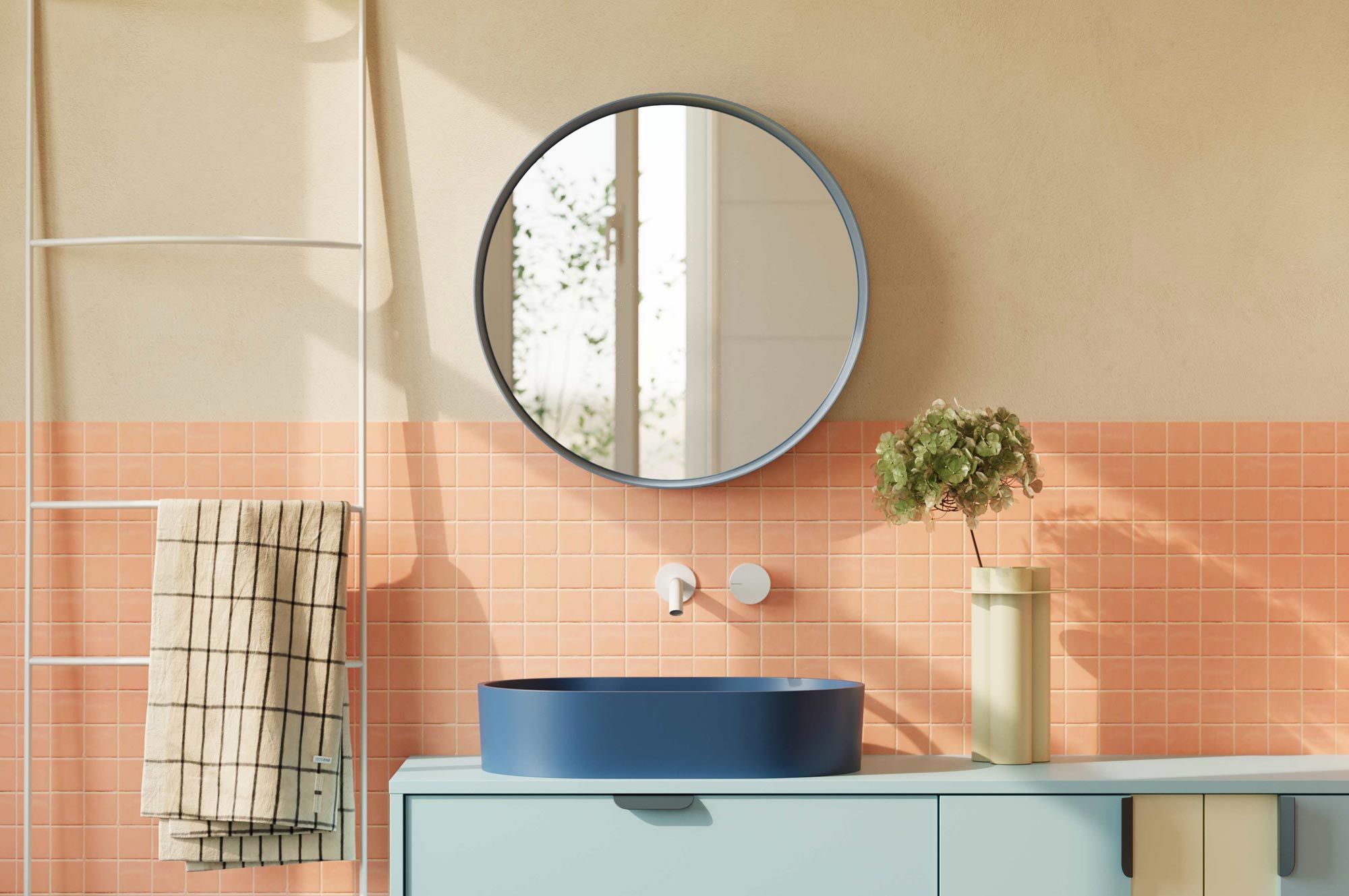 Miroir LULO Ø58 cm
Couleur : Lagoon