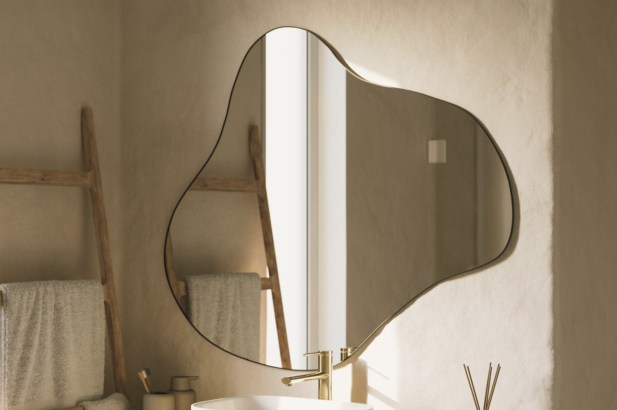 Miroir encadré OLLO 6