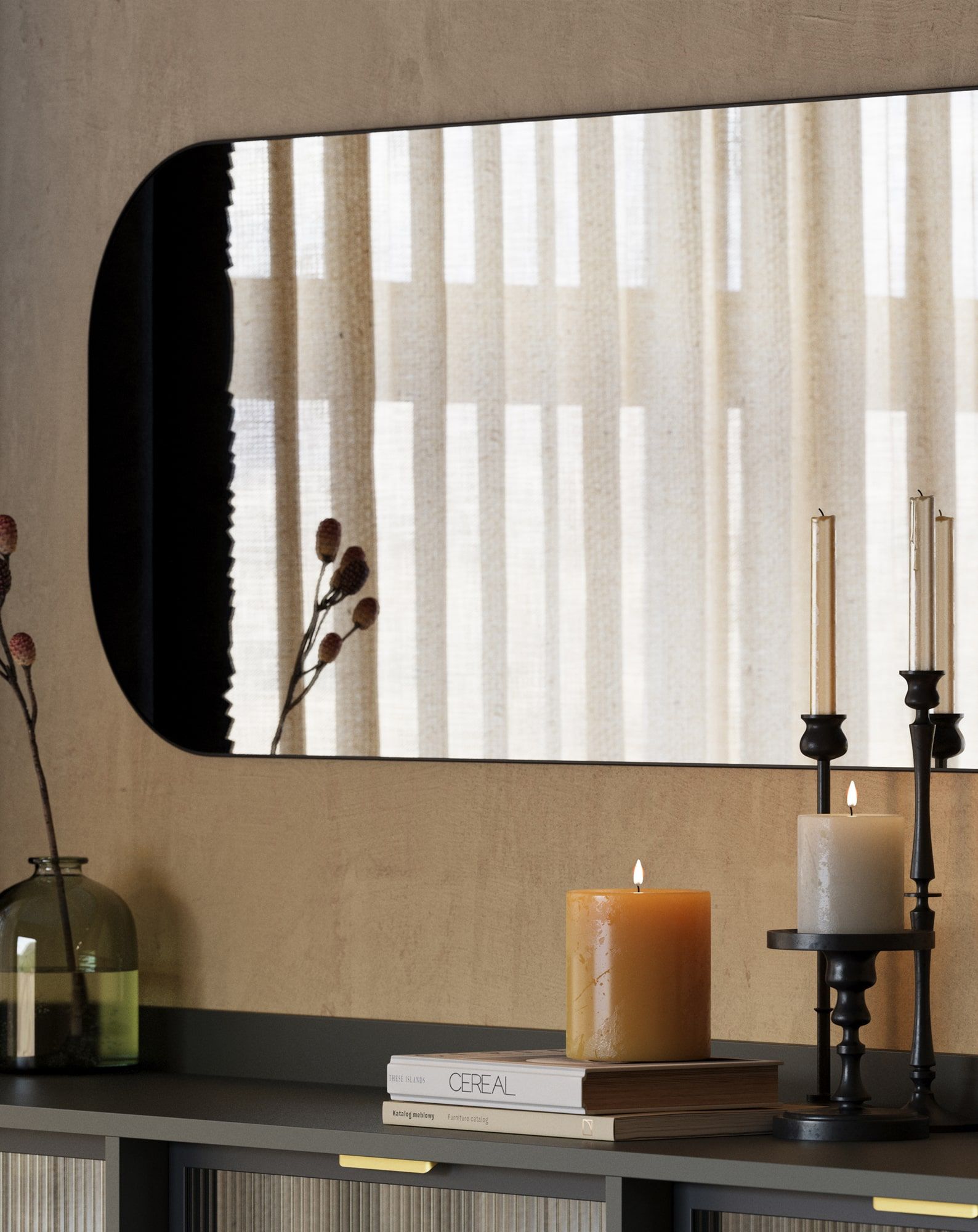Miroir encadré OLLO 7