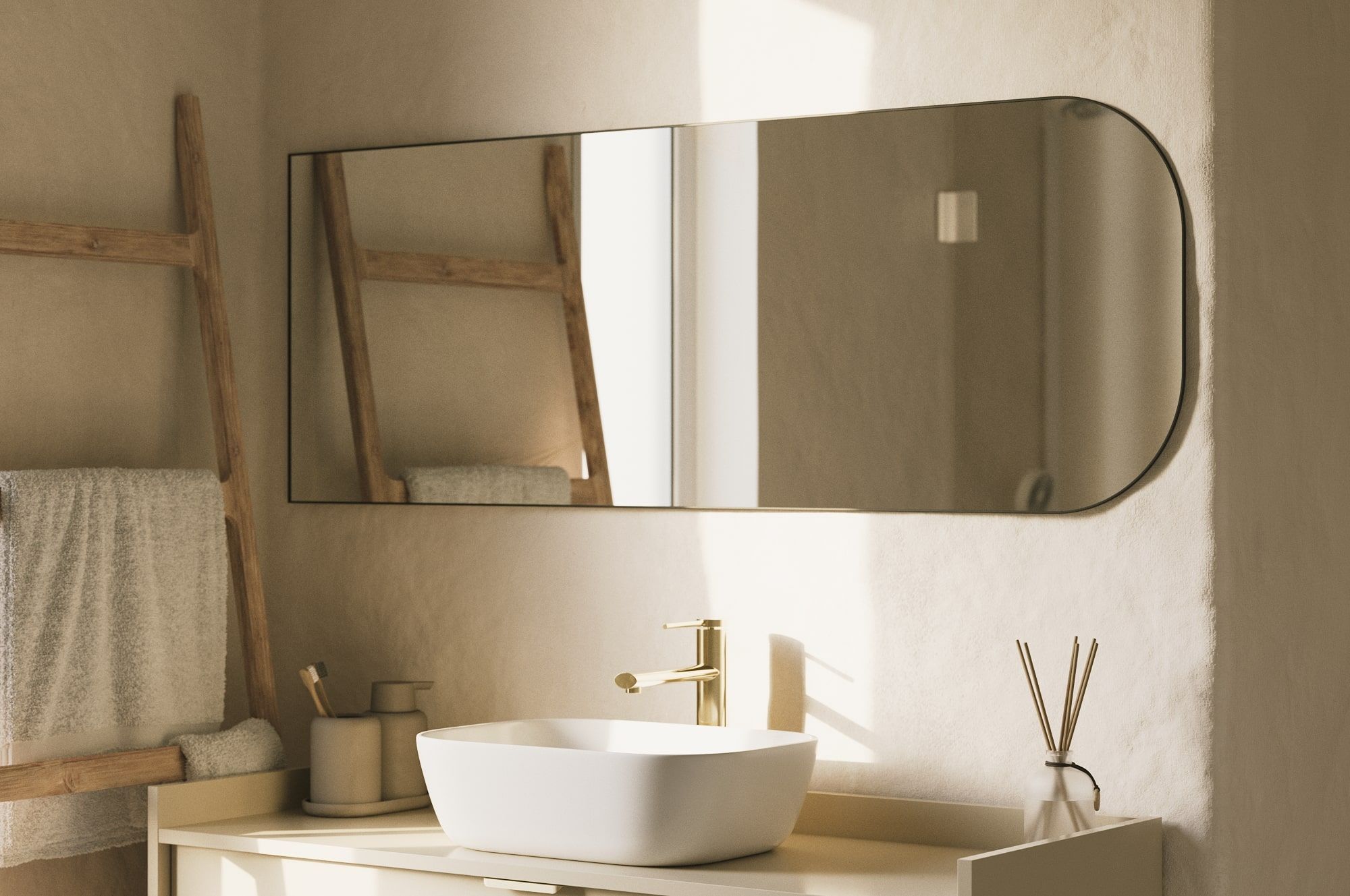 Miroir encadré OLLO 7