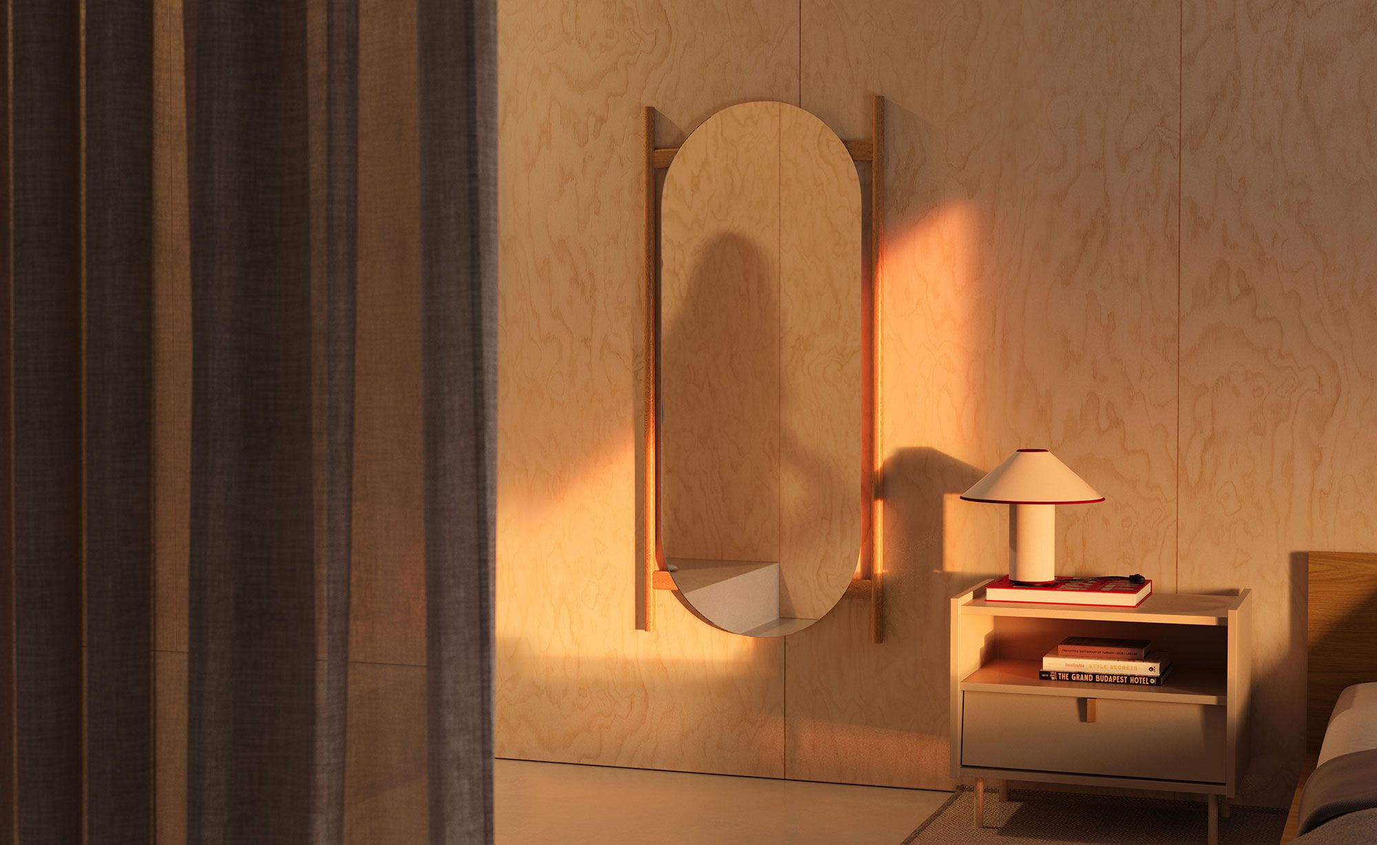 SKRA SKR83 M Miroir suspendu