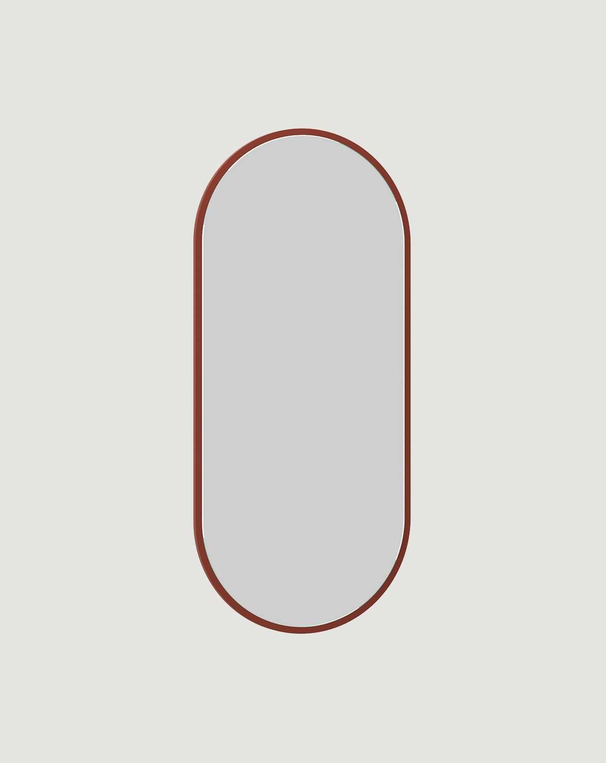 LAYERS Miroir suspendu LAY54
Couleur : Terracotta ardent
Type de panneau de miroir : Classique
