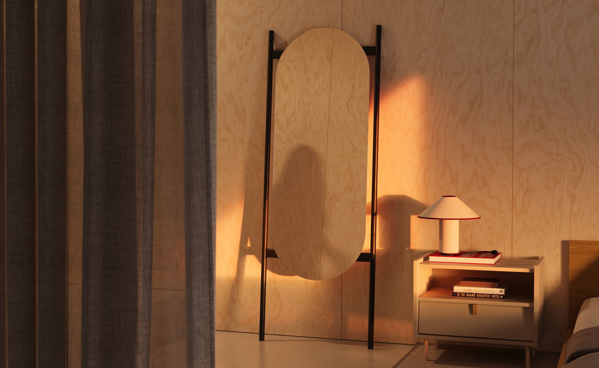 Miroir sur pied SKRA SKR84