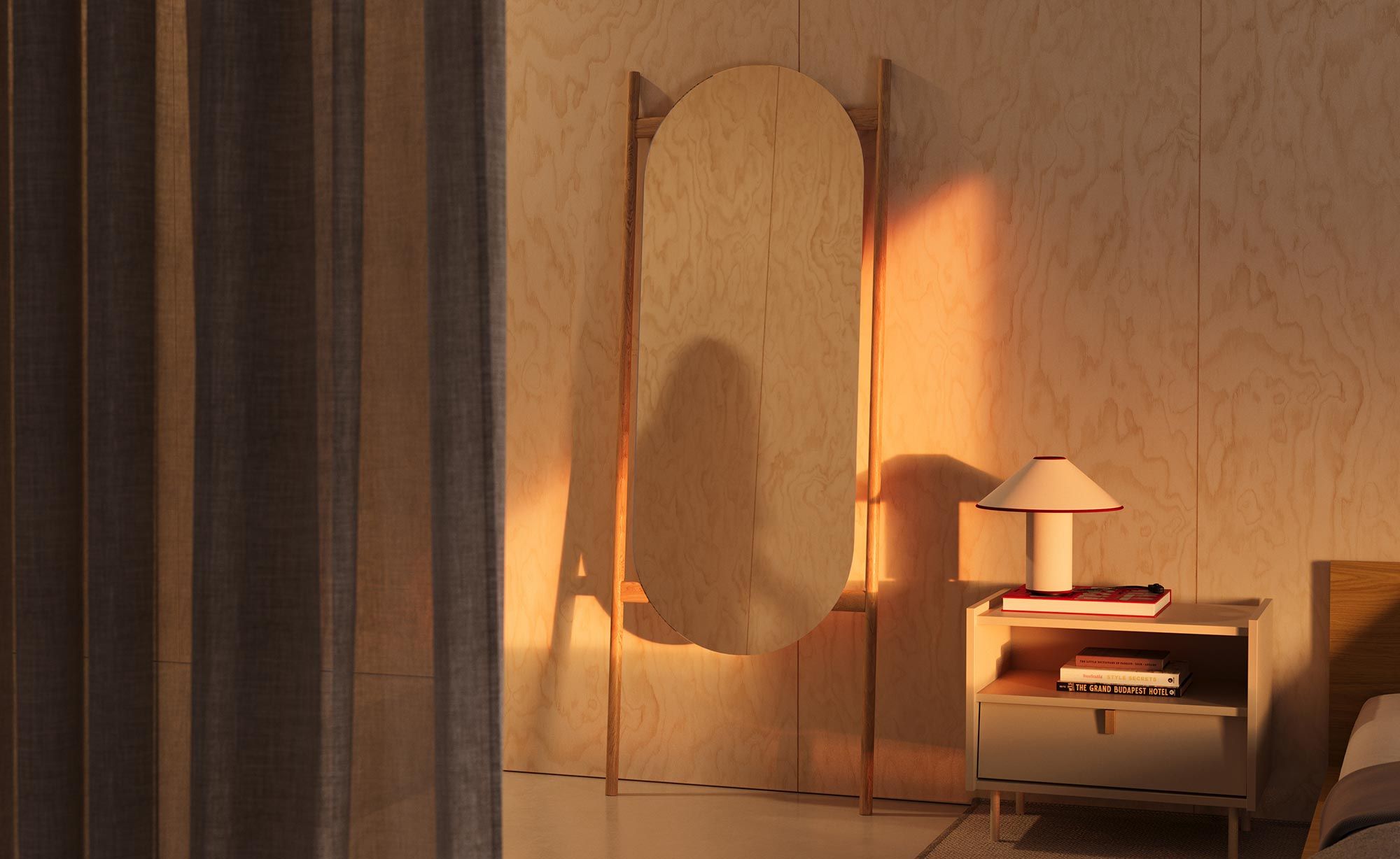 Miroir sur pied SKRA SKR84