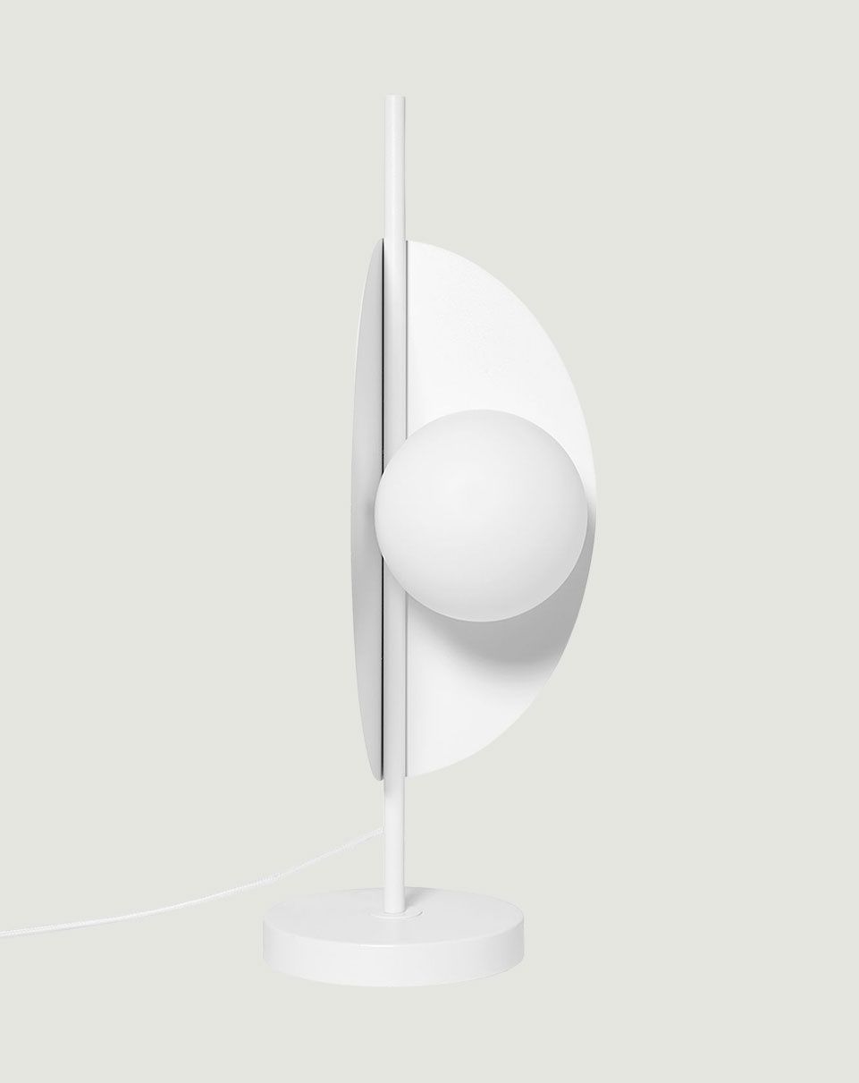 Lampe de table SALLO ST blanche