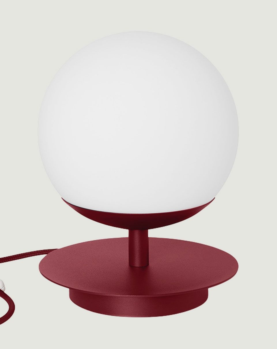 Lampe à poser PLAAT ST bordeaux