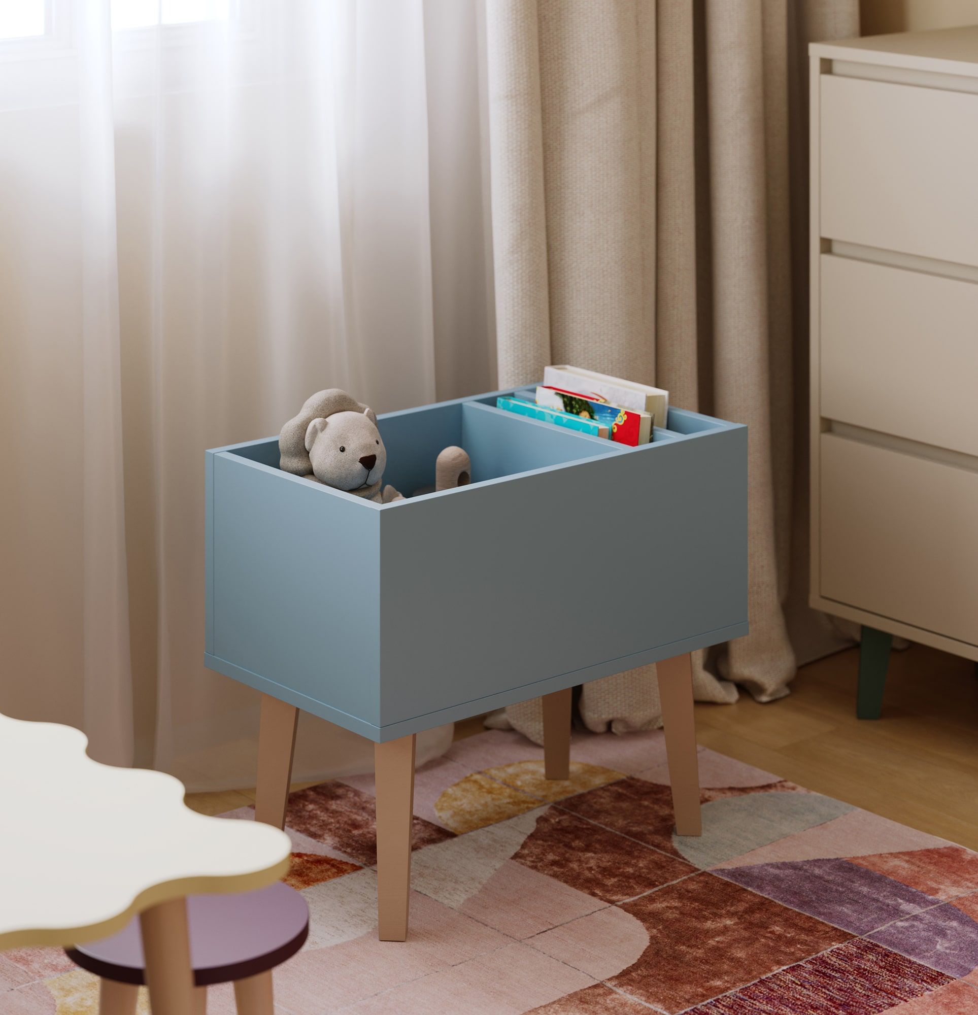 FENRIS KIDS organiseur de livres et de jouets SF02K