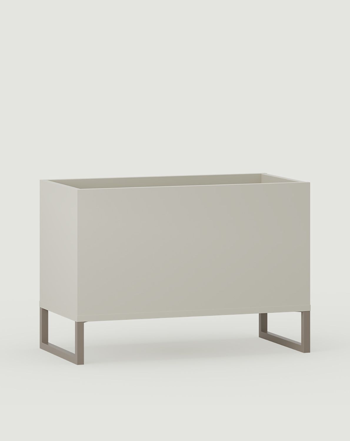 Cache-pot ODIS sur pieds en acier DN02
Couleur : Milky Way
Couleur du pied : ODIS gris acier beige