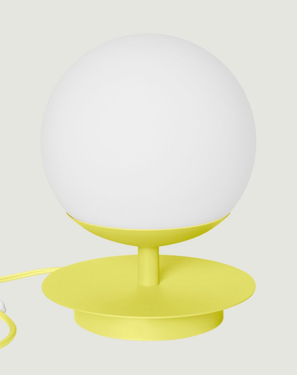 PLAAT ST lampe de table jaune