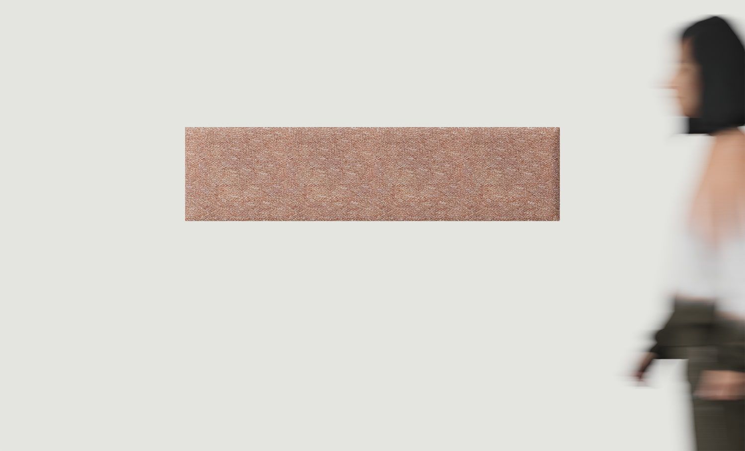 Panneau mural rembourré PS25
Couleur du tissu d'ameublement : Terra 04