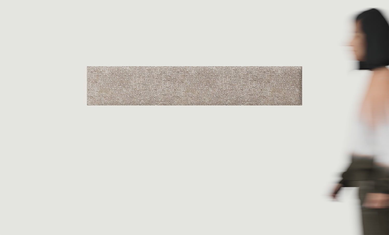 Panneau mural rembourré P01 105-120cm
Couleur du tissu d'ameublement : Terra 05