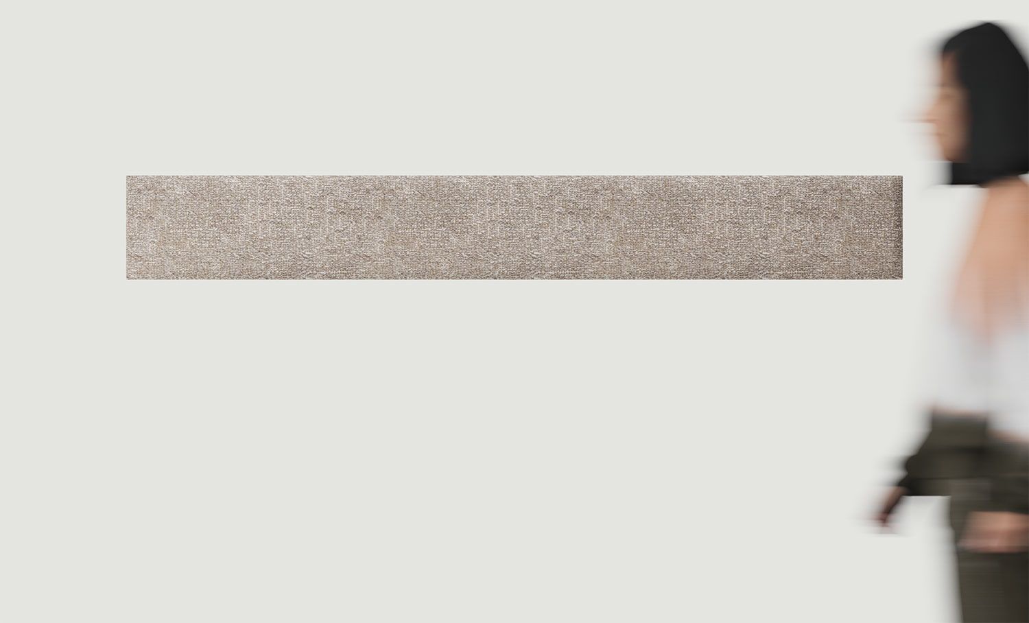 Panneau mural rembourré P01 145-160cm
Couleur du tissu d'ameublement : Terra 05