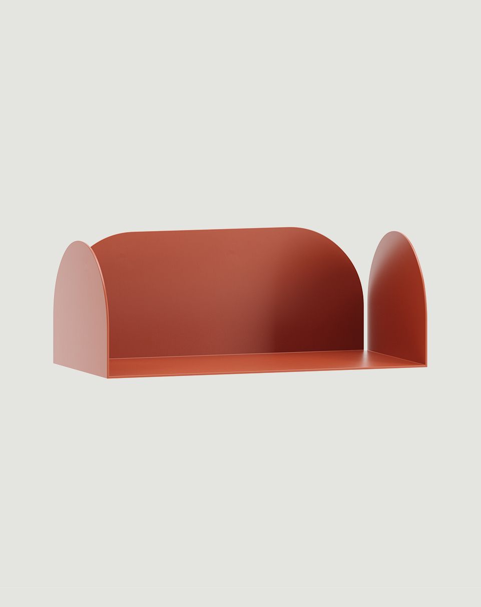 Etagère de présentation en acier LAYERS LAY80
Couleur : Terracotta ardent