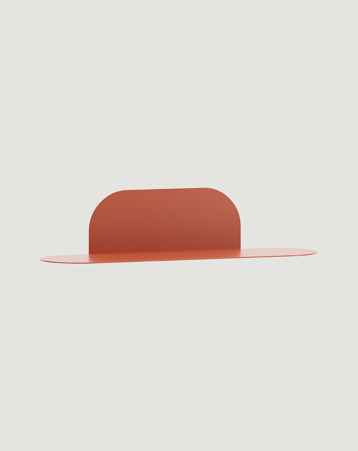 Etagère de présentation en acier LAYERS LAY82
Couleur : Terracotta ardent