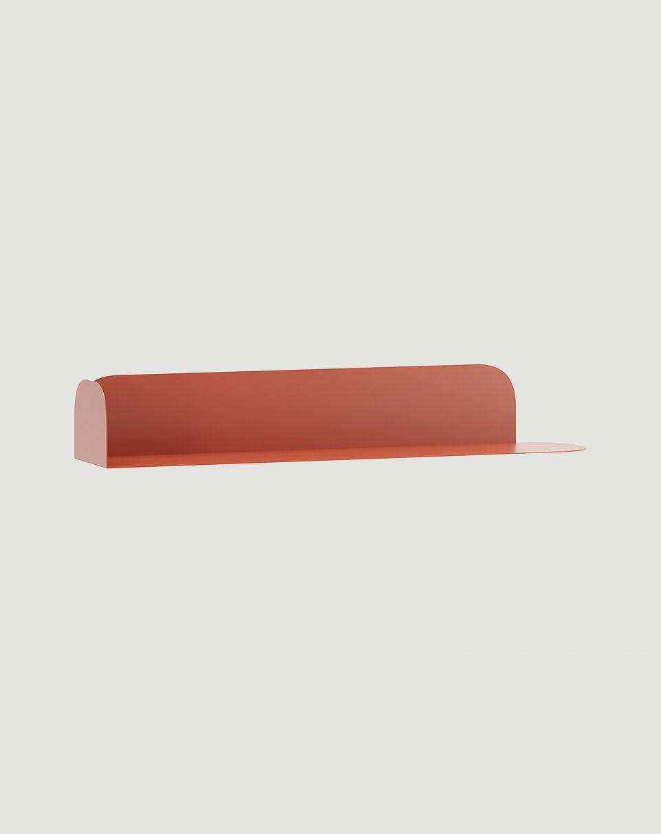 Présentoir en acier gauche LAYERS LAY81
Couleur : Terracotta ardent