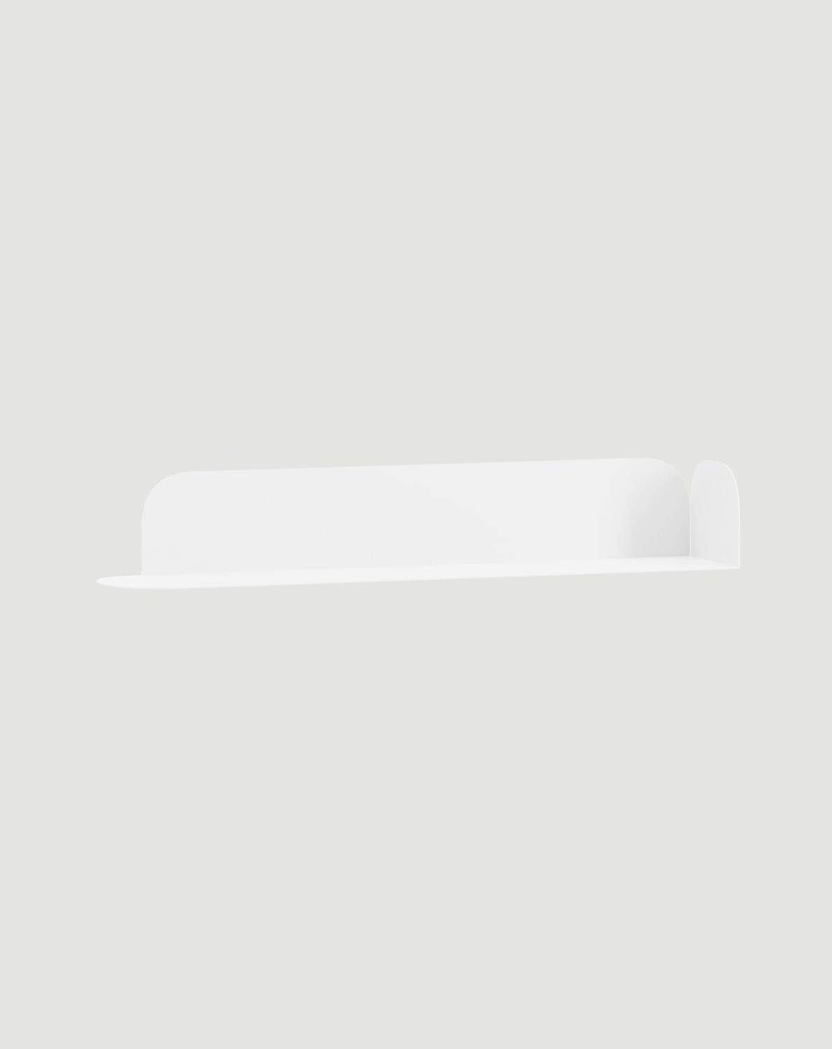 Étagère en acier, présentoir droit LAYERS LAY83
Couleur : blanc