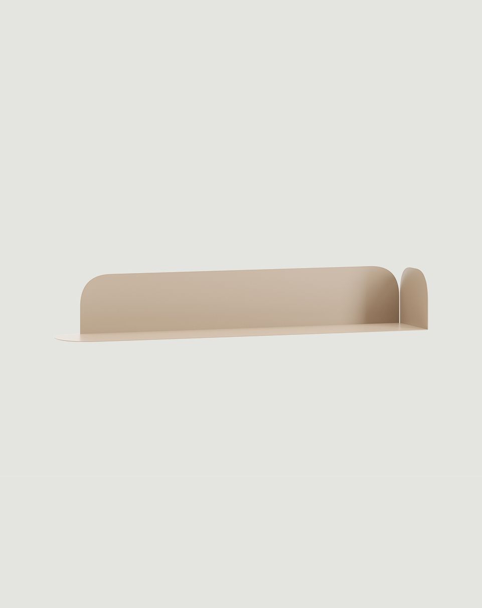 Étagère en acier, présentoir droit LAYERS LAY83
Couleur : Cappuccino