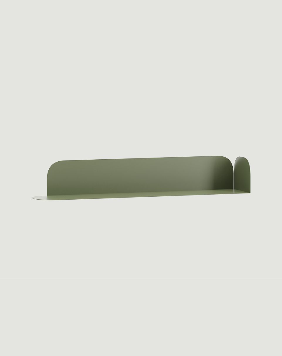 Étagère en acier, présentoir droit LAYERS LAY83
Couleur : Cypress Green