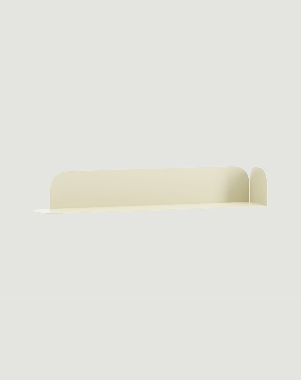 Etagère en acier, présentoir droit LAYERS LAY83
Couleur : Voie lactée