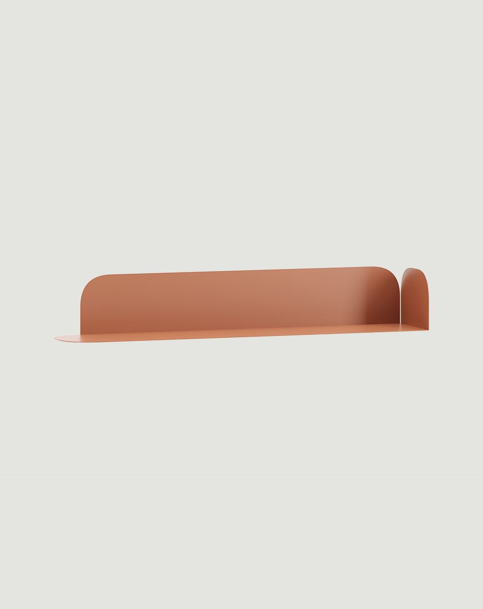 Étagère en acier, présentoir droit LAYERS LAY83
Couleur : Sahara Deep