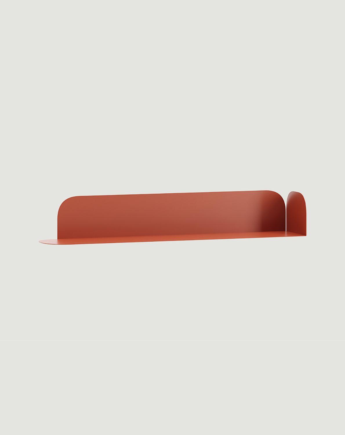 Étagère en acier, présentoir droit LAYERS LAY83
Couleur : Terracotta ardent
